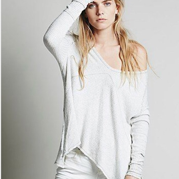 Free People Sunset Park Thermal Top - Picture 2 of 8